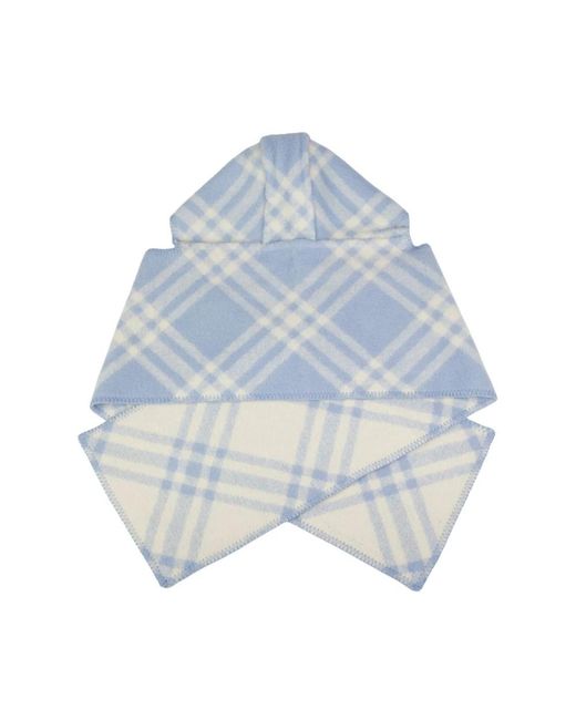 Burberry Blue Winter Scarves