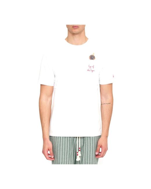 Mc2 Saint Barth White T-Shirts for men