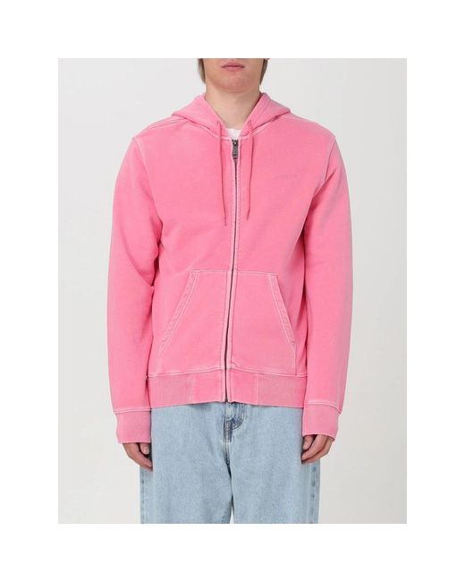 Carhartt Pink Zip-Throughs for men