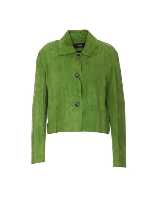 Light jackets Arma de color Green