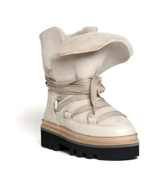 Hogan Natural Winter Boots