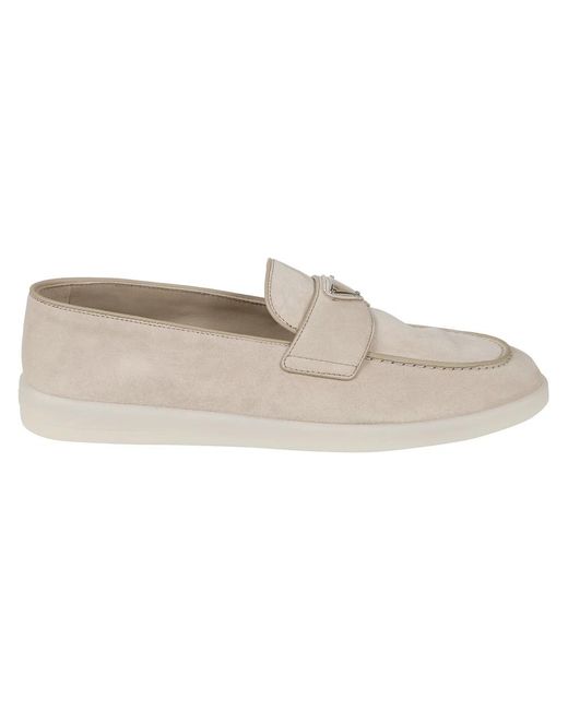 Prada Natural Loafers for men