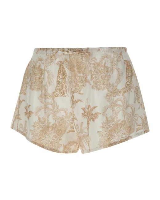 Mc2 Saint Barth Natural Short Shorts