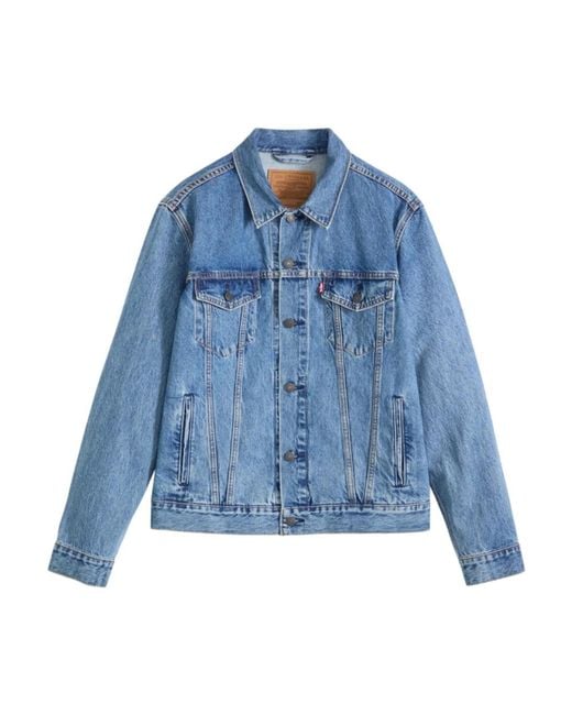 Levi's Blue Denim Jackets for men