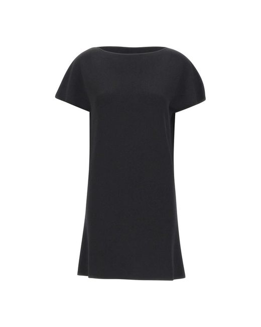 Kaos Black Short Dresses
