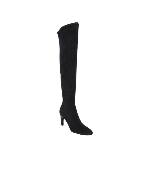 Tory Burch Black Over-The-Knee Boots