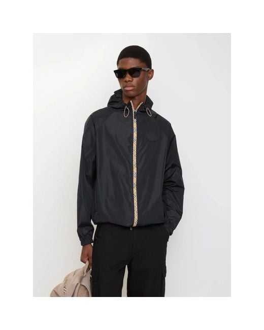 Burberry Black Light Jackets for men