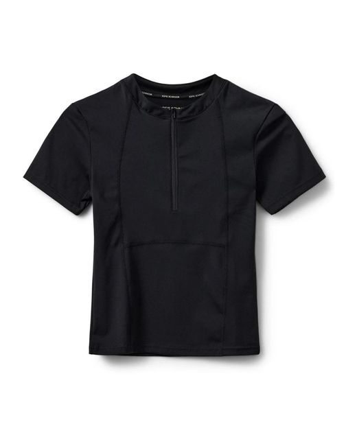 Sofie Schnoor Tops ,Zwart ,T-Shirts in het Black