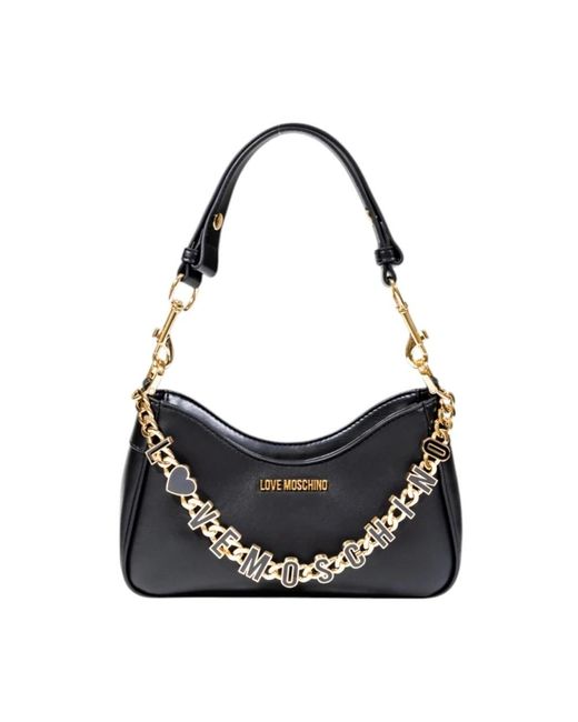 Shoulder Bags Love Moschino en coloris Black
