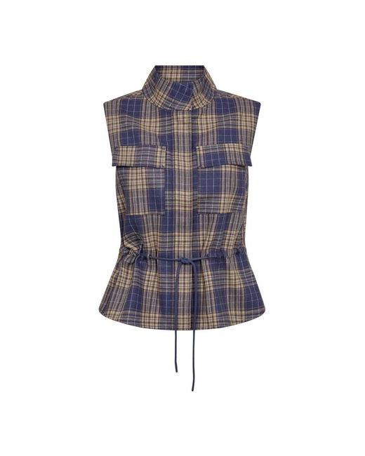 Mos Mosh Blue Waistcoats