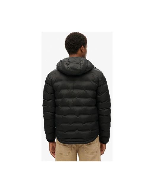 Superdry Black Winter Jackets for men