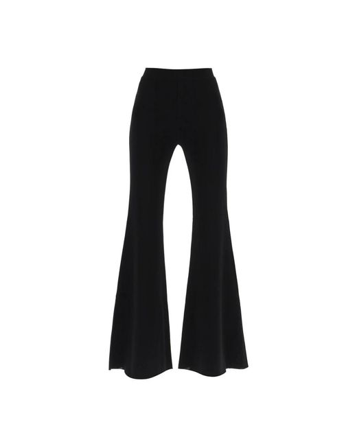 Trousers > wide trousers Balmain en coloris Black