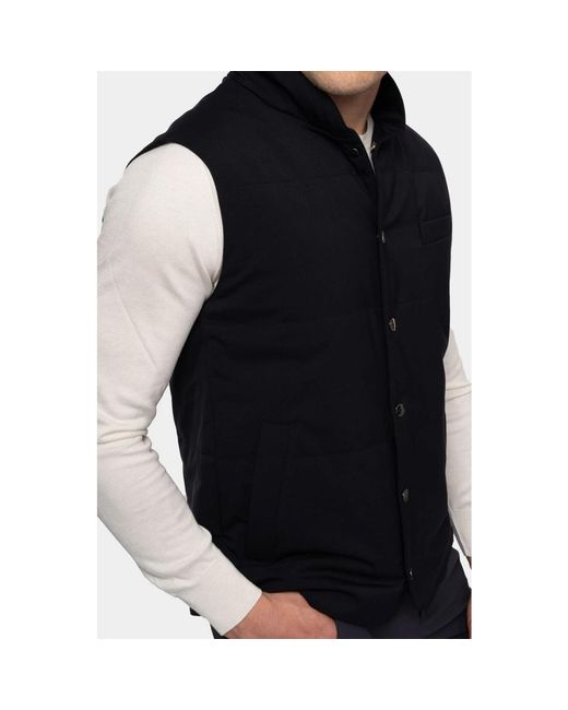 Montecore Black Waistcoats for men