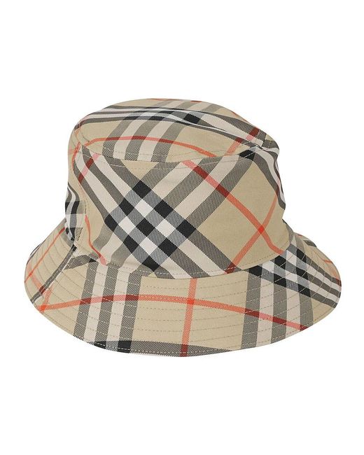 Hats di Burberry in Natural