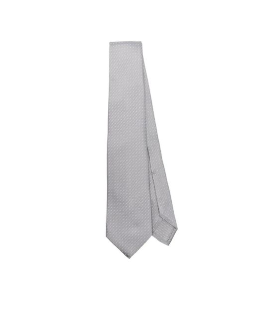 Ties Barba Napoli de hombre de color Gray