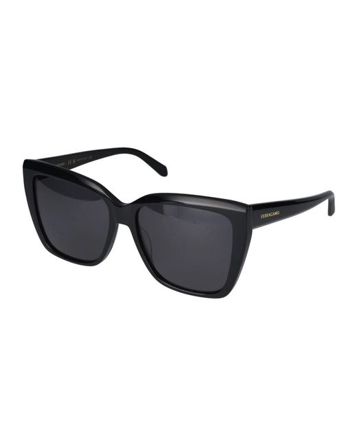 Ferragamo Black Stylische sonnenbrille sf1102s