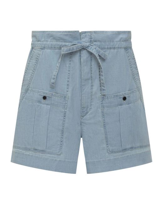 Isabel Marant Blue Denim Shorts