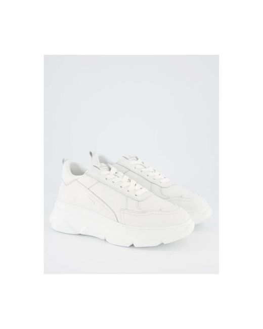 COPENHAGEN Sneakers in het White