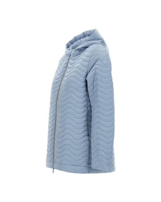 Save The Duck Sirena Down Jacket in het Blue