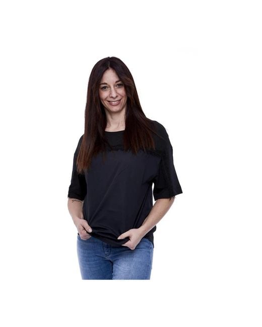 Alpha Studio Black T-Shirts