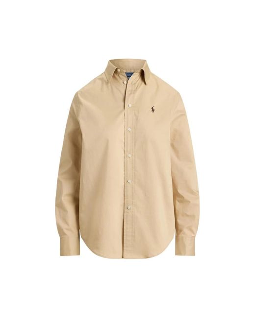 Ralph Lauren Natural Cotton Twill Shirt
