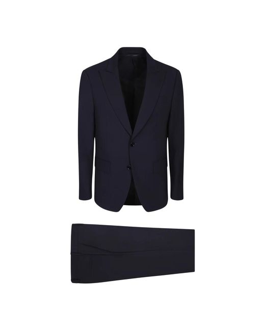 Single Breasted Suits Lardini de hombre de color Blue