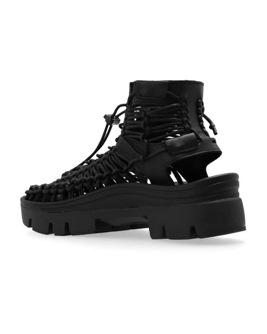 Shoes > sandals > flat sandals Comme des Garçons en coloris Black
