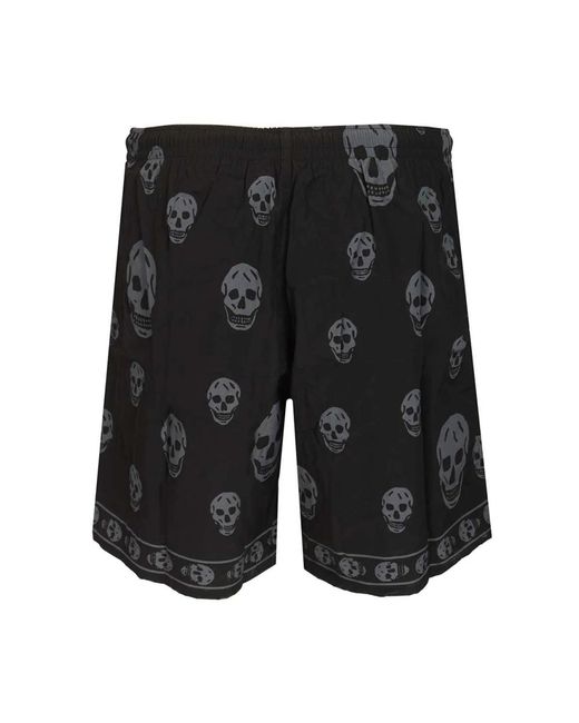 McQueen Black Beachwear for men