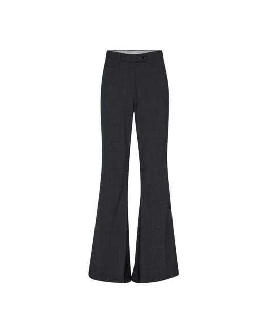REMAIN Birger Christensen Blue Wide Trousers
