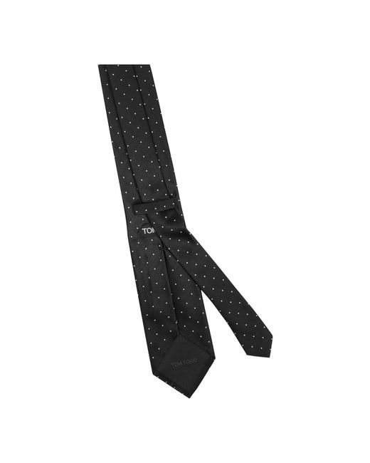 Ties di Tom Ford in Black da Uomo