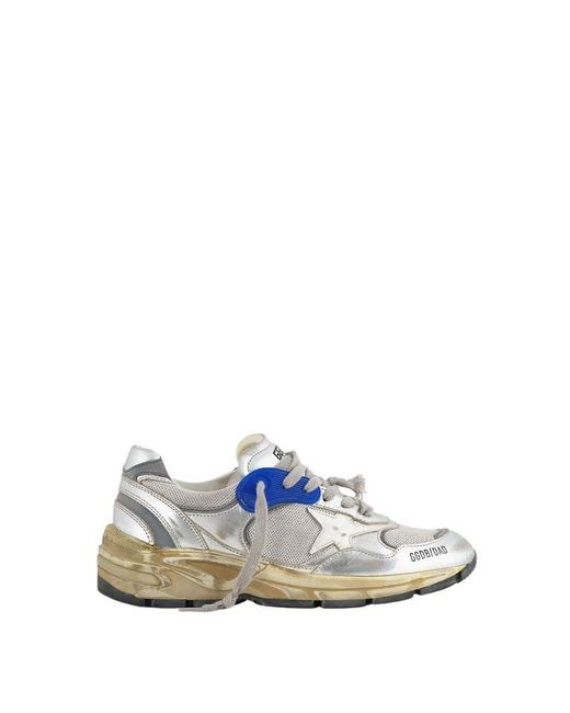 Golden Goose Deluxe Brand Blue Sneakers for men