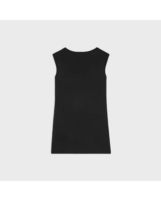 Short Dresses Céline de color Black