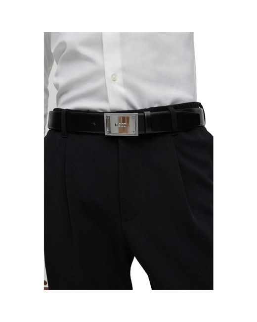 HUGO Black Belts for men