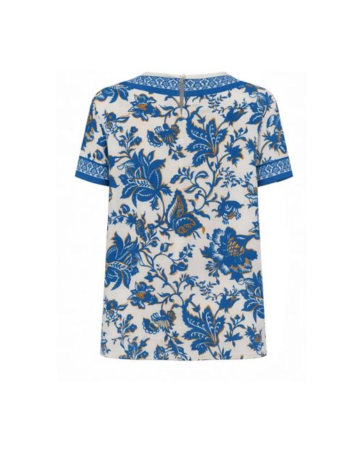 Etro Blue Blouses