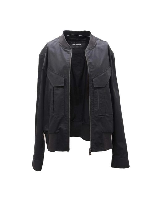 Neil Barrett Black Bomber Jackets for men