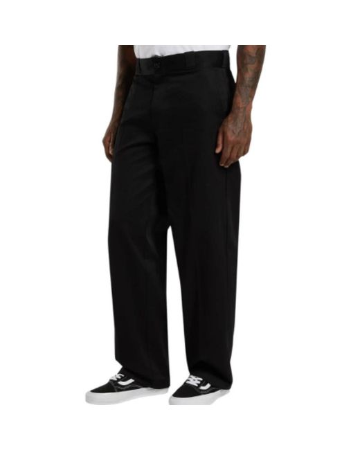 Dickies Straight Broeken in het Black voor heren