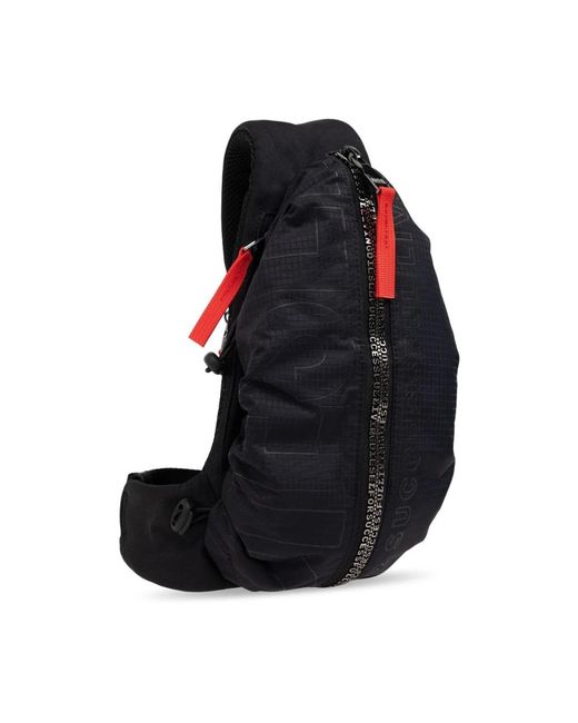 DIESEL Black Cross Body Bags for men