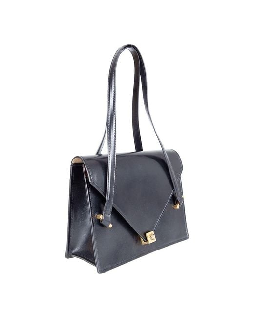 Versace Blue Shoulder Bags