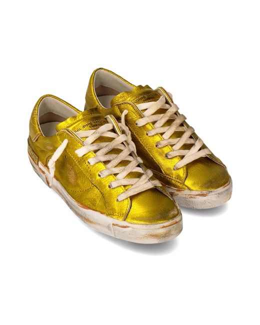 Philippe Model Sneakers in het Yellow