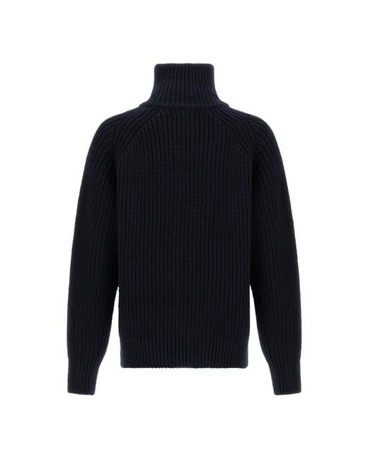 Dries Van Noten Blue Cardigans for men