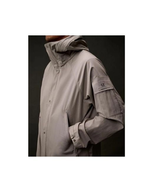 C P Company Gray Light Jackets for men