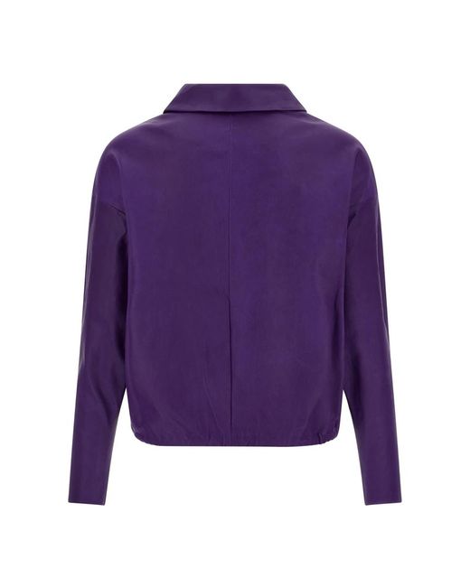 Blouses Stouls de color Purple