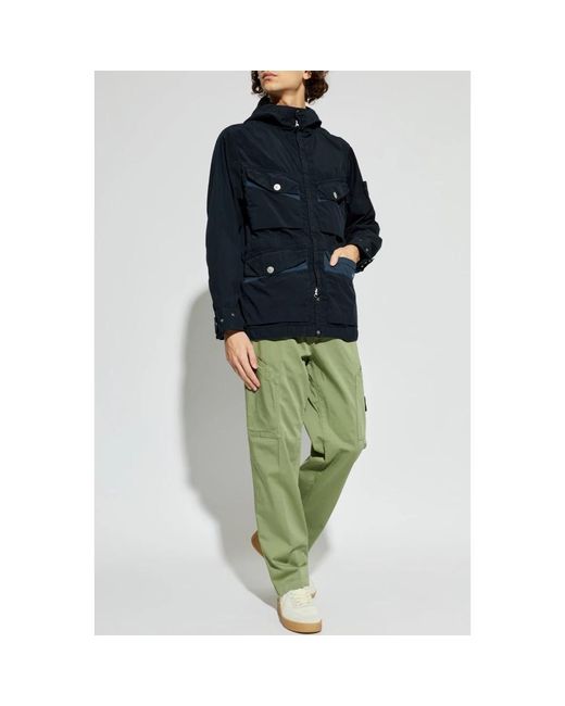 Straight Trousers Stone Island de hombre de color Green