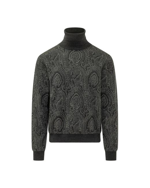Turtlenecks Etro de hombre de color Gray