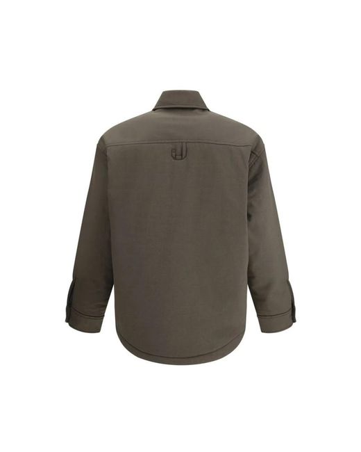 Jacquemus Jassen ,Grijs ,Katoen The Boulanger Shirt in het Gray voor heren