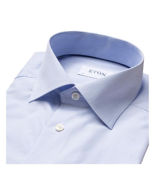 Eton of Sweden Blue Formal Shirts for men