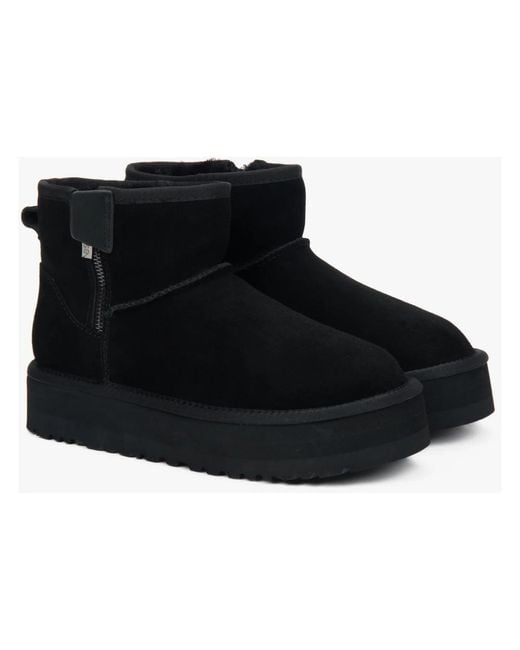 ESTRO Black Winter Boots