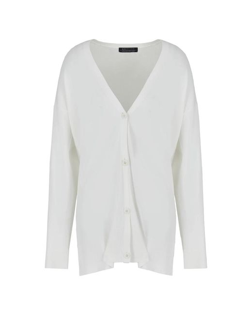 ARMANI EXCHANGE White Cardigans for men