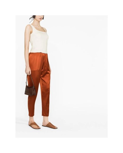 Gianluca Capannolo Orange Cropped Trousers