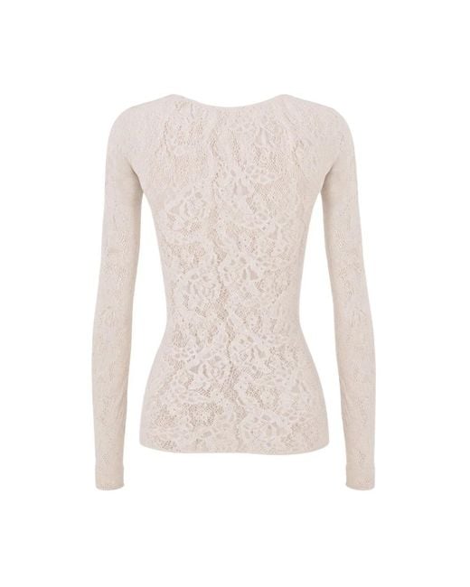 Wolford Pink Long Sleeve T-Shirts
